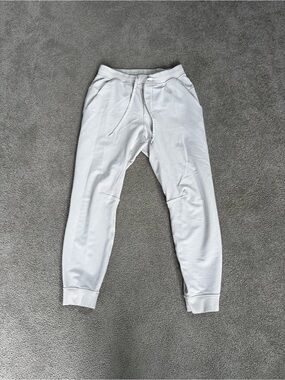 lululemon athletica Men's White Drawstring Joggers